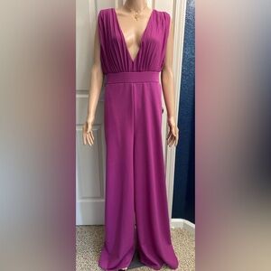 Love By Design Purple Jumpsuit